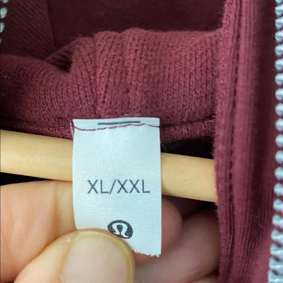 lululemon FLAWED Oversized 1/2 Zip Hoodie Size XL/XXL - Picture 8 of 10